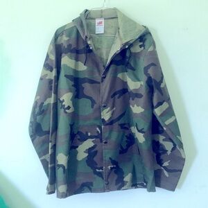 Sno King Men’s Camouflage Jacket w/Hood Medium